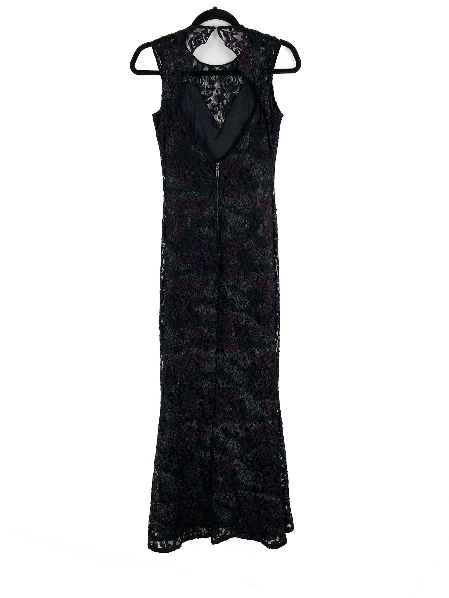 Vestido -Rendado -Floral- manchas -Rosa -PRETO - Tamanho -40- TVZ-repeat-poa (2)