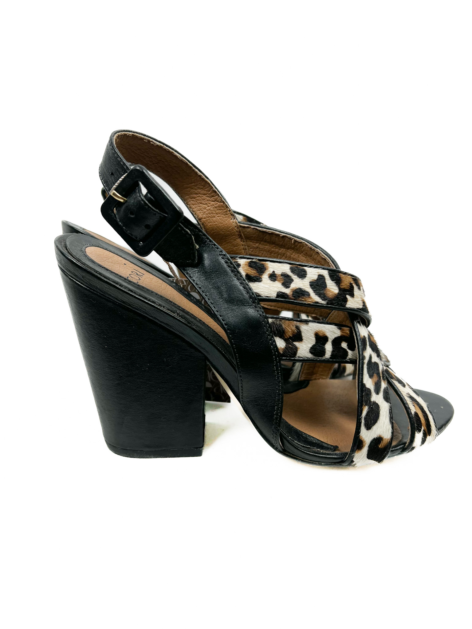 Sandália -Salto- Animal -Print - Tamanho -38 - CORI-repeat-poa (2)