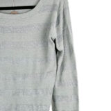 Blusa -Listra -Lurex -CINZA - Tamanho -P - CLOCK- HOUSE - Repeat-poa (2)