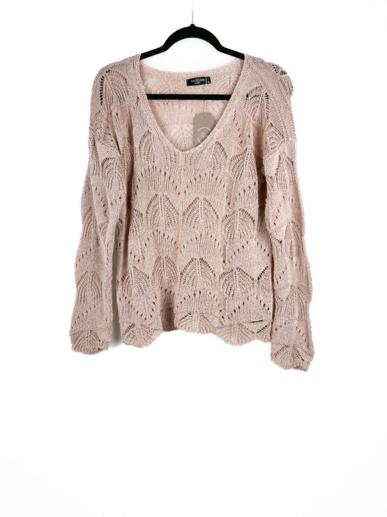 Blusa -Tricot -ROSA -ANTIGO - Tamanho -U - ANSELMI - Repeat -Poa (2)