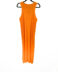 Vestido- Midi -Canelado -LARANJA - Tamanho -P - ZARA - Repeat-poa (2)