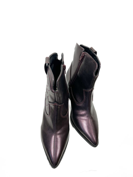 Bota -Cowboy -Metalizada- ROXO - Tamanho -35 - BY- MG-repeat-poa (3)