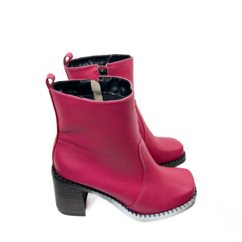 Coturno- ROSA- CEREJA - Tamanho -36 - BY -MG - Repeat- poa (2)