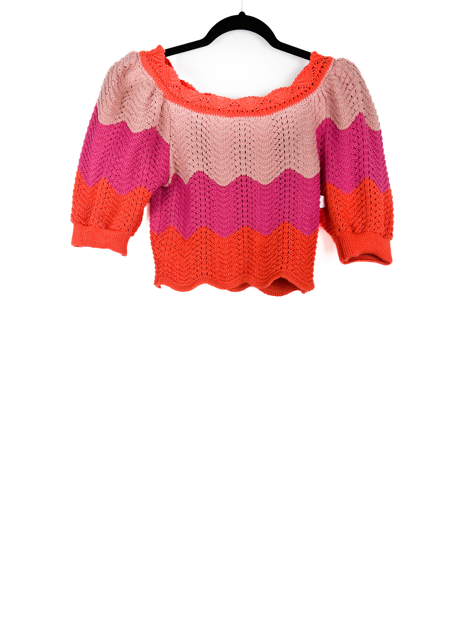 Cropped -Tricot -Colorido - Tamanho -M - A -COLLECTION - Repeat-poa (2)