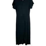 Vestido -Midi -Básico -PRETO - Tamanho- P - INDEX - Repeat -Poa (2)