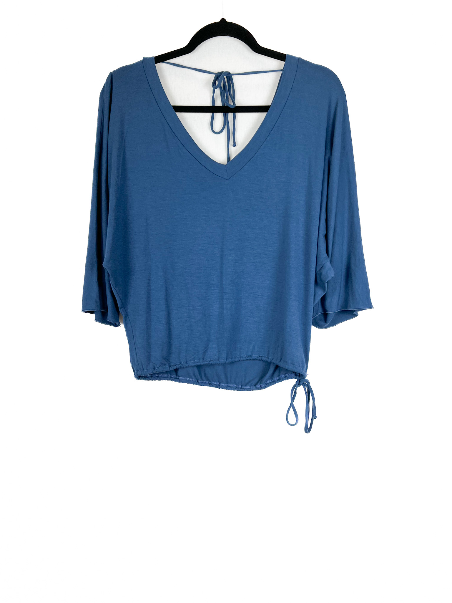 Blusa -Básica -AZUL - Tamanho -M - Repeat -Poa (2)