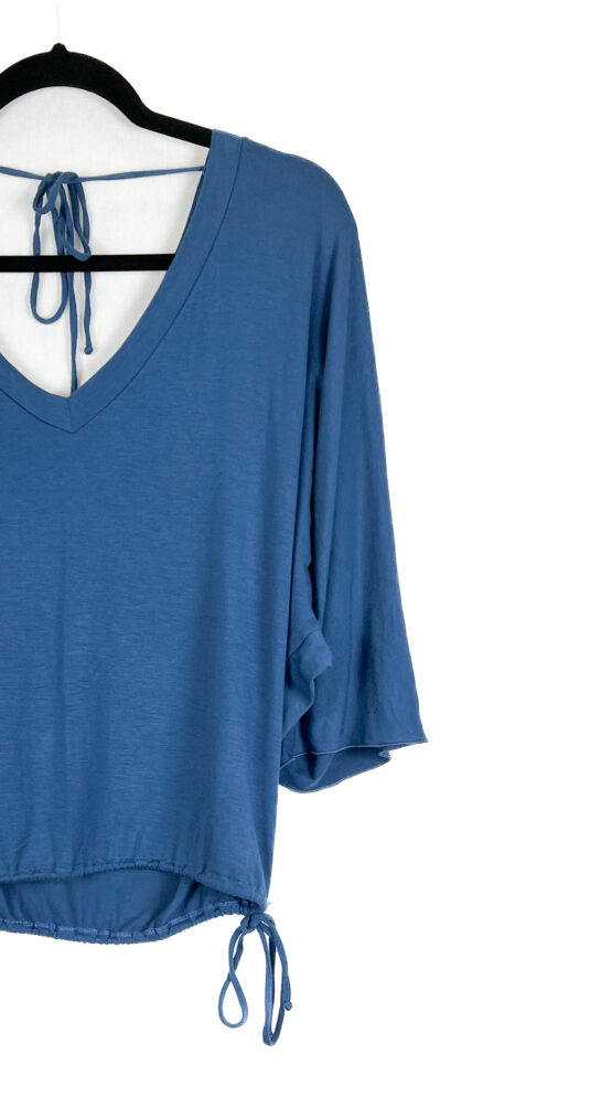 Blusa -Básica -AZUL - Tamanho -M - Repeat -Poa (2)