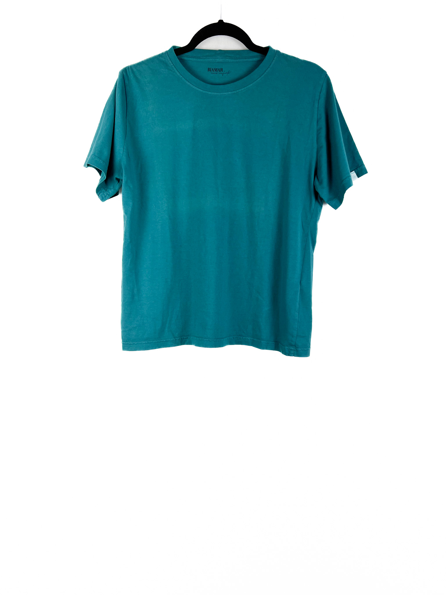 Blusa -Básica -VERDE -PETROLEO - Tamanho -U - BIAMAR-repeat-poa (2)