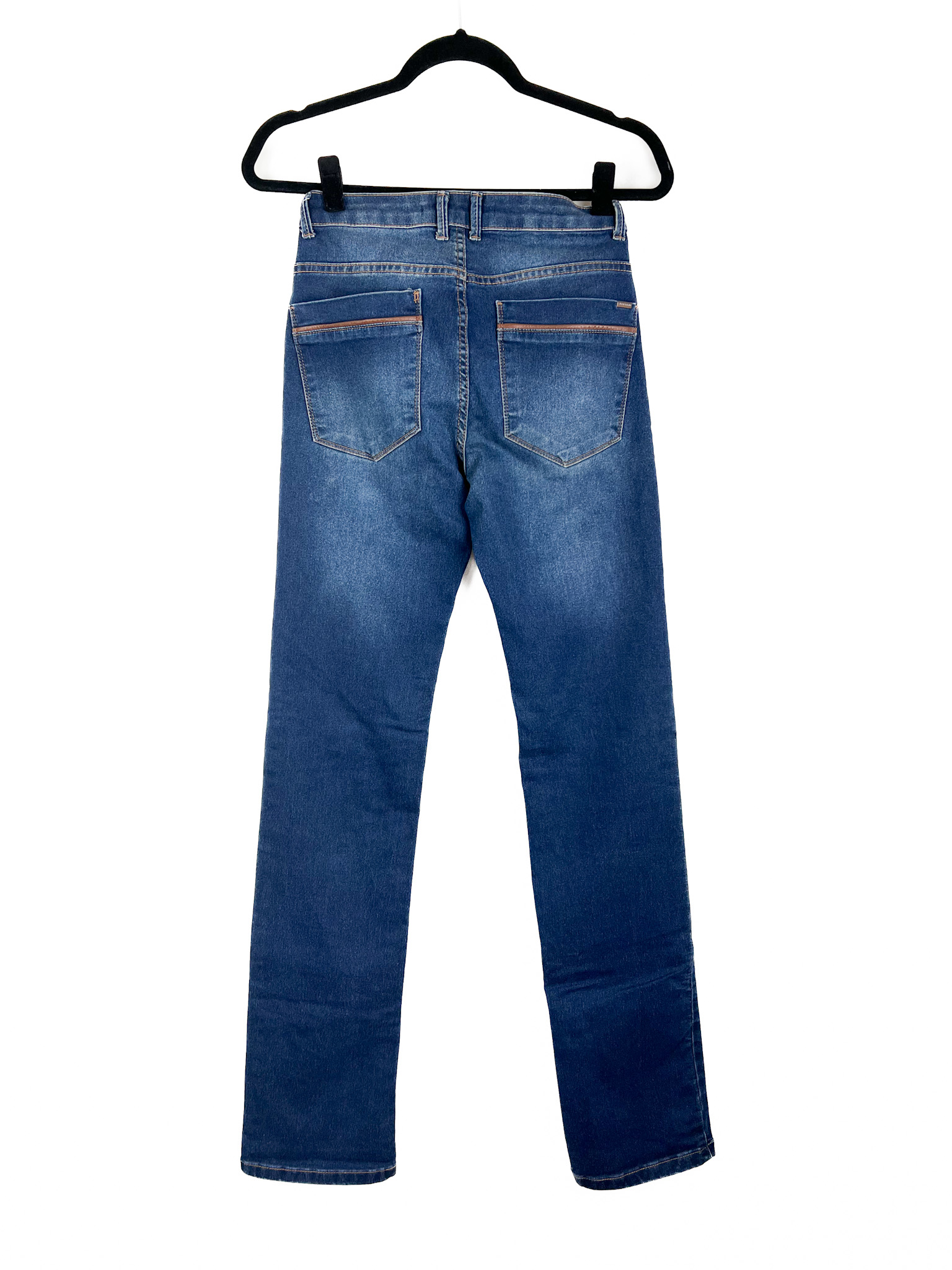 Calça -Jeans -Boot -Cut - Tamanho -38 - MARFINNO - Repeat -Poa (2)