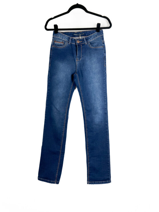 Calça -Jeans -Boot -Cut - Tamanho -38 - MARFINNO - Repeat -Poa (2)