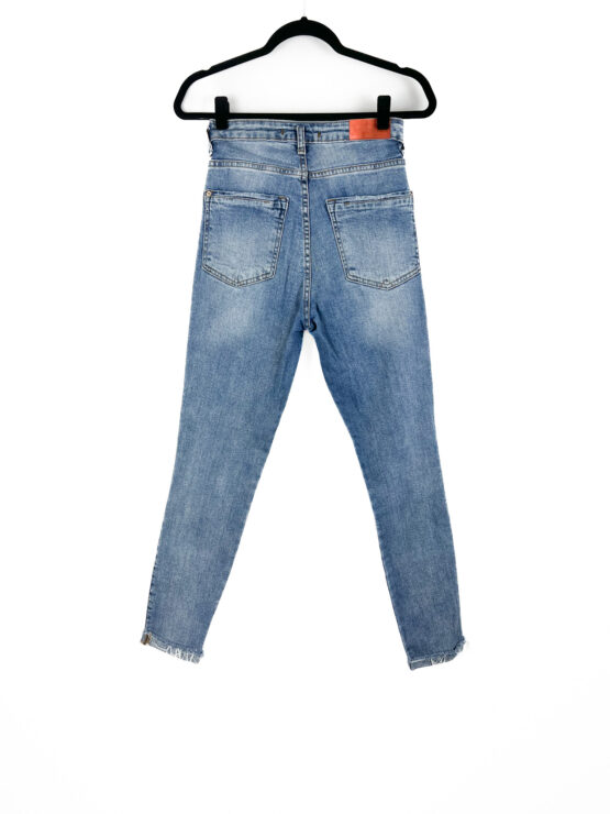 Calça -Jeans -Skinny - Tamanho -38 - BLUESTEEL - Repeat -Poa (2)