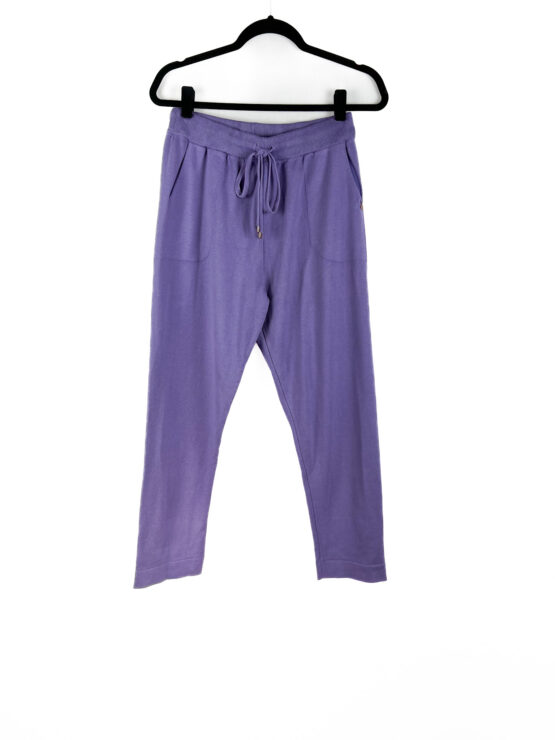 Calça -de -Moletom -LILAS - Tamanho- M - BIAMAR - Repeat -Poa (2)