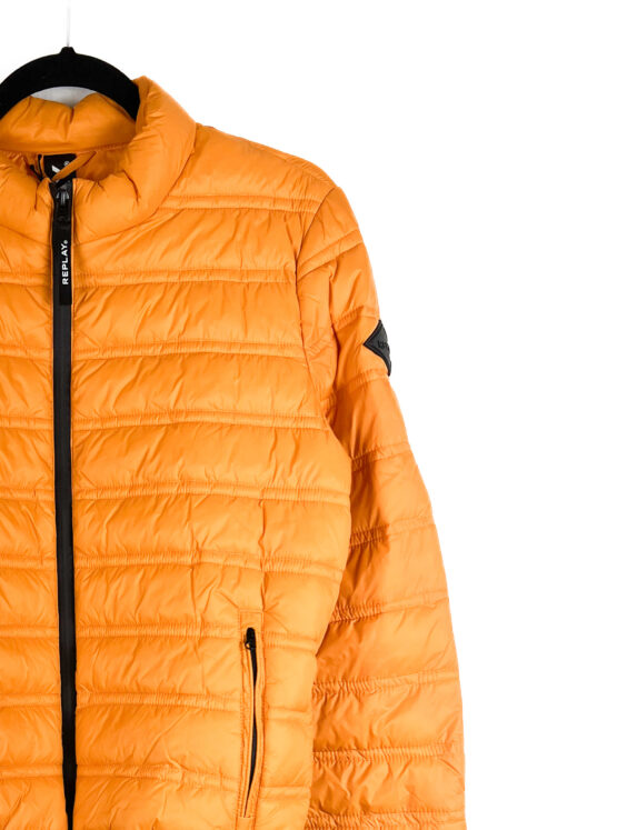 Casaco- Puffer -de -Nylon -AMARELO - Tamanho -M - REPLAY-repeat-poa (2)