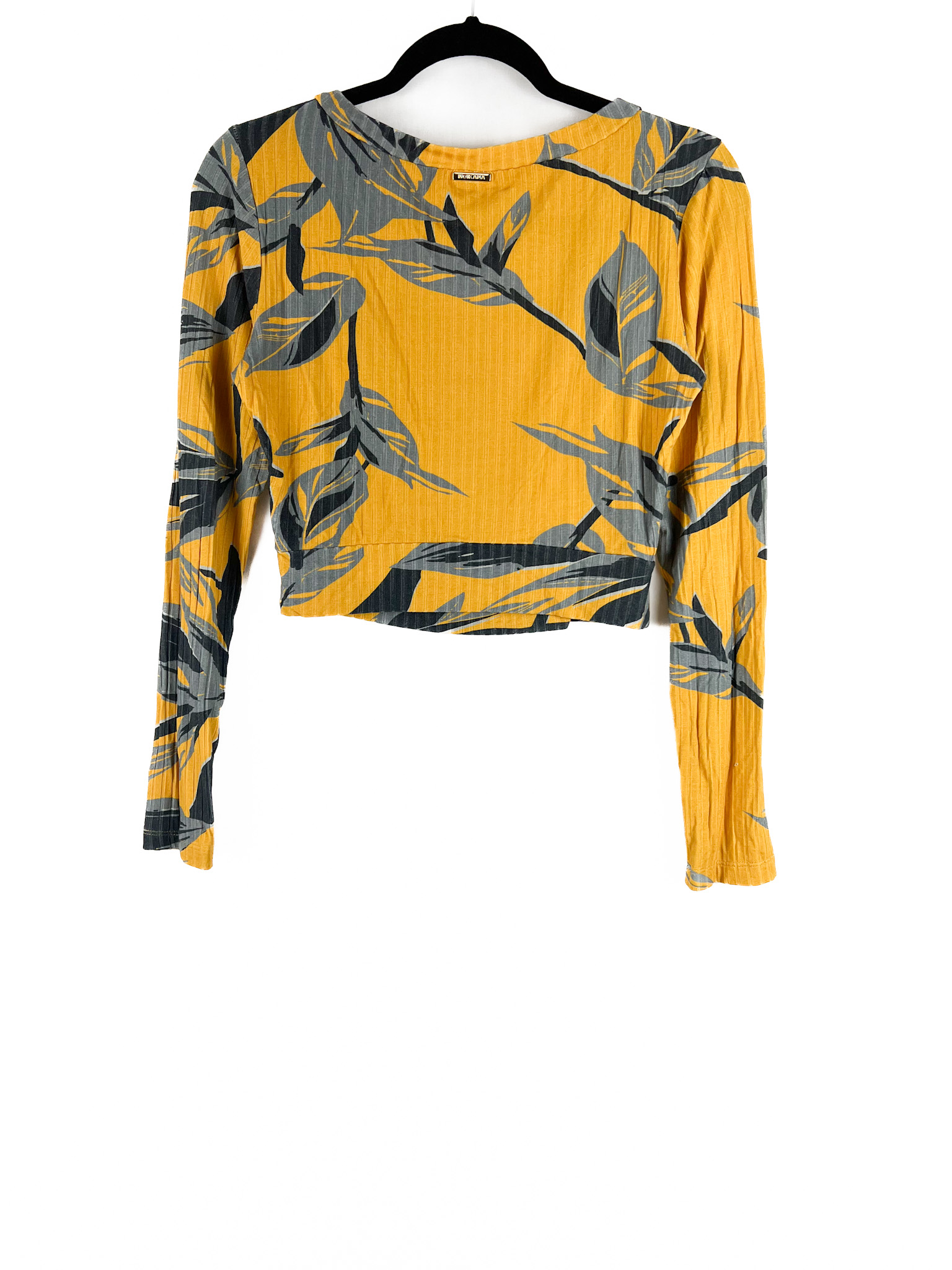 Cropped -Floral -AMARELO - Tamanho -M - MOIKANA-repeat-poa (2)