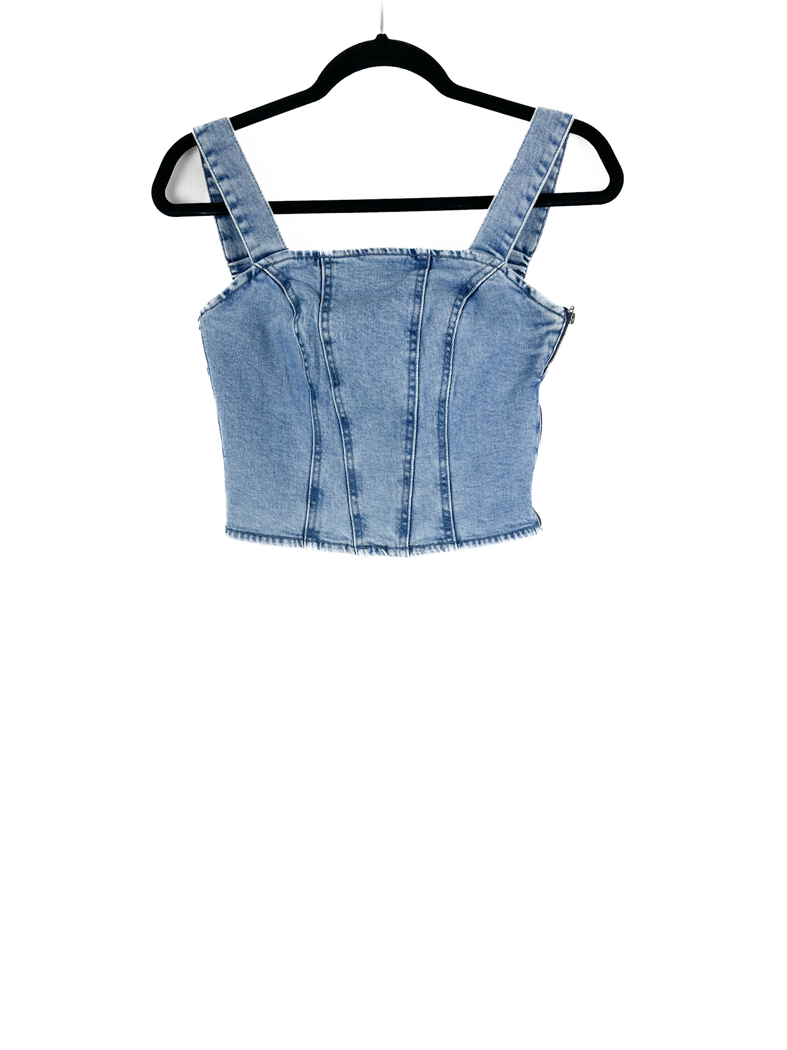 Cropped -Jeans - Tamanho -PP - SHOULDER - Repeat -Poa (2)