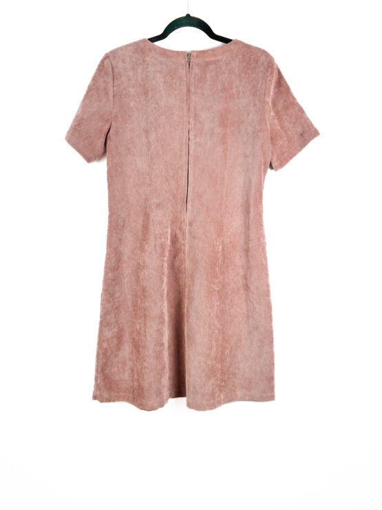 Vestido- Curto- de -Veludo- ROSA -ANTIGO - Tamanho -M - RABUSCH-repeat-poa (2)