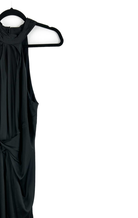 Vestido -Longo -PRETO - Tamanho -46 - TVZ - Repeat -Poa (2)