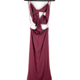 Vestido -Midi -Drapeado -ROSA -ANTIGO - Tamanho -M - ZARA-repeat-poa (1)
