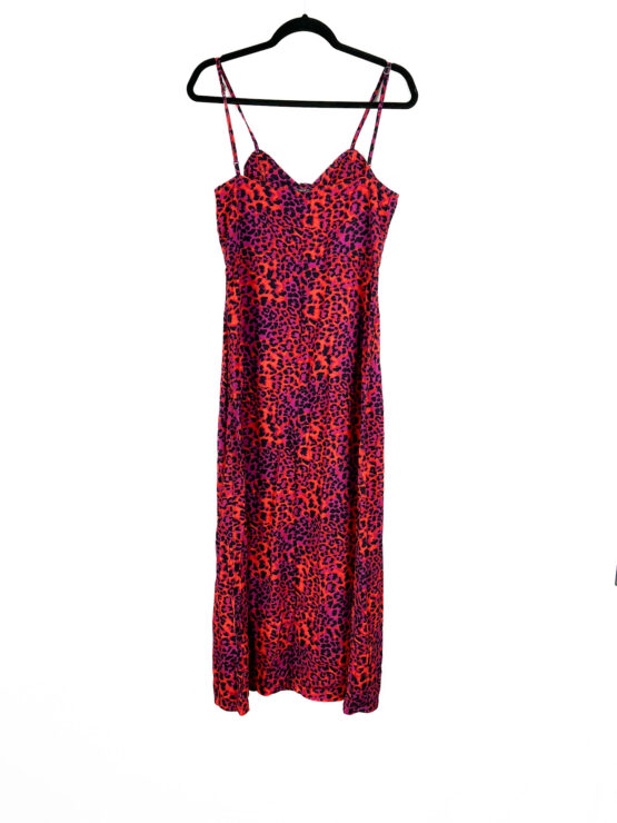 Vestido -Midi -Animal- Print- Colorido - Tamanho -P - MY -FT-repeat-poa (2)