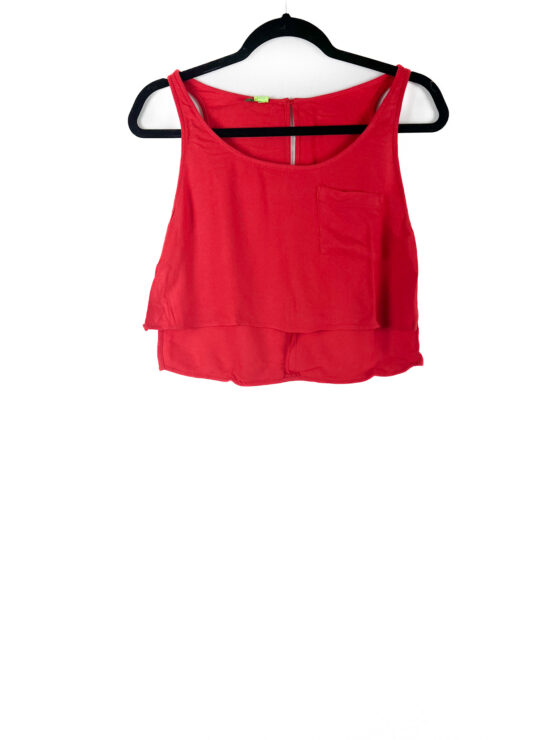 Cropped -VERMELHO - Tamanho -M - FARM - Repeat -Poa (2)