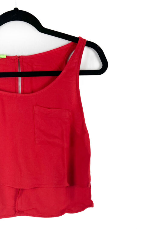 Cropped -VERMELHO - Tamanho -M - FARM - Repeat -Poa (2)